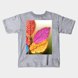 Hornbeam Leaves Kids T-Shirt